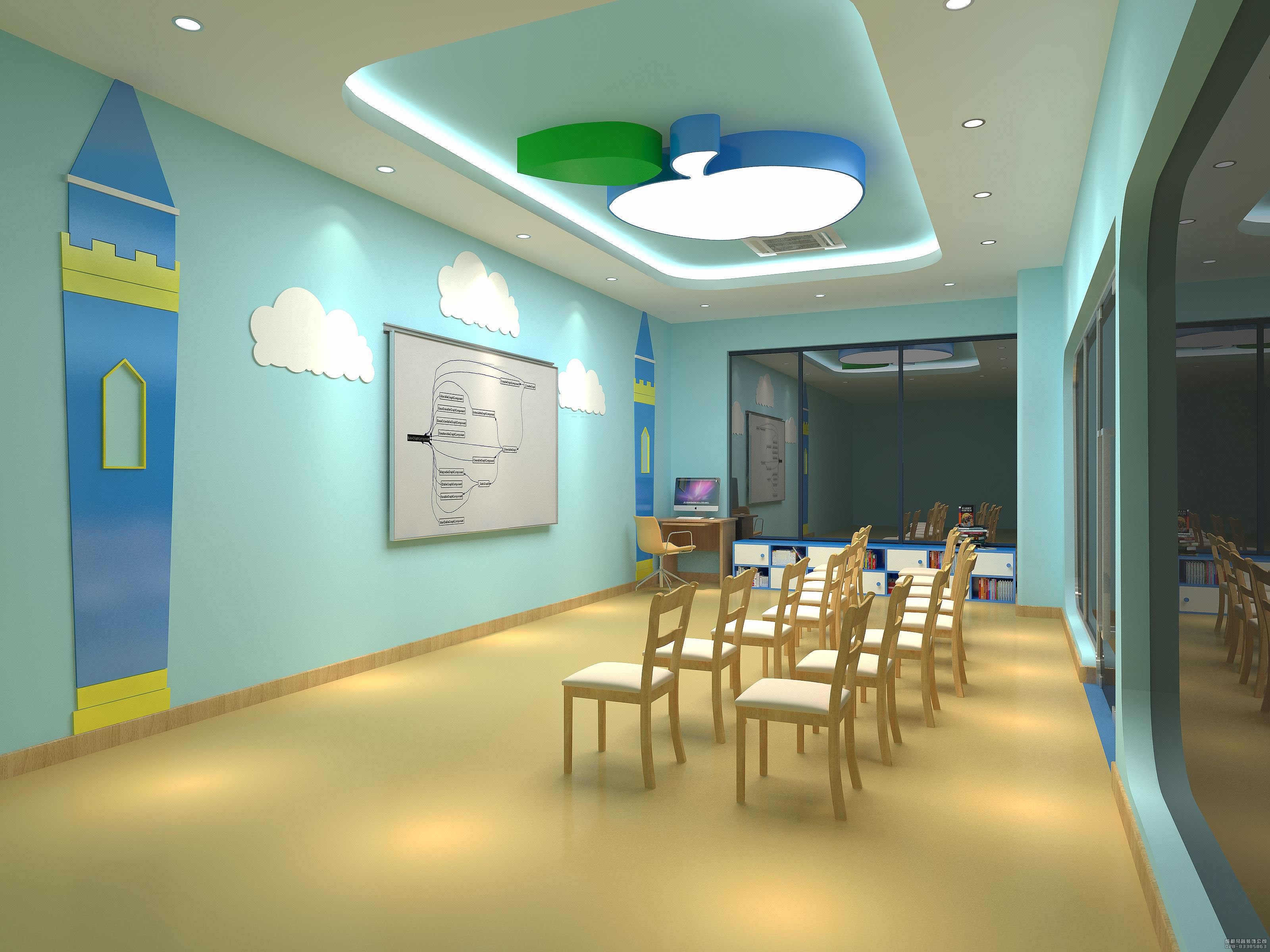 兒童英語(yǔ)培訓(xùn)機(jī)構(gòu)如何裝修？需要注意什么？